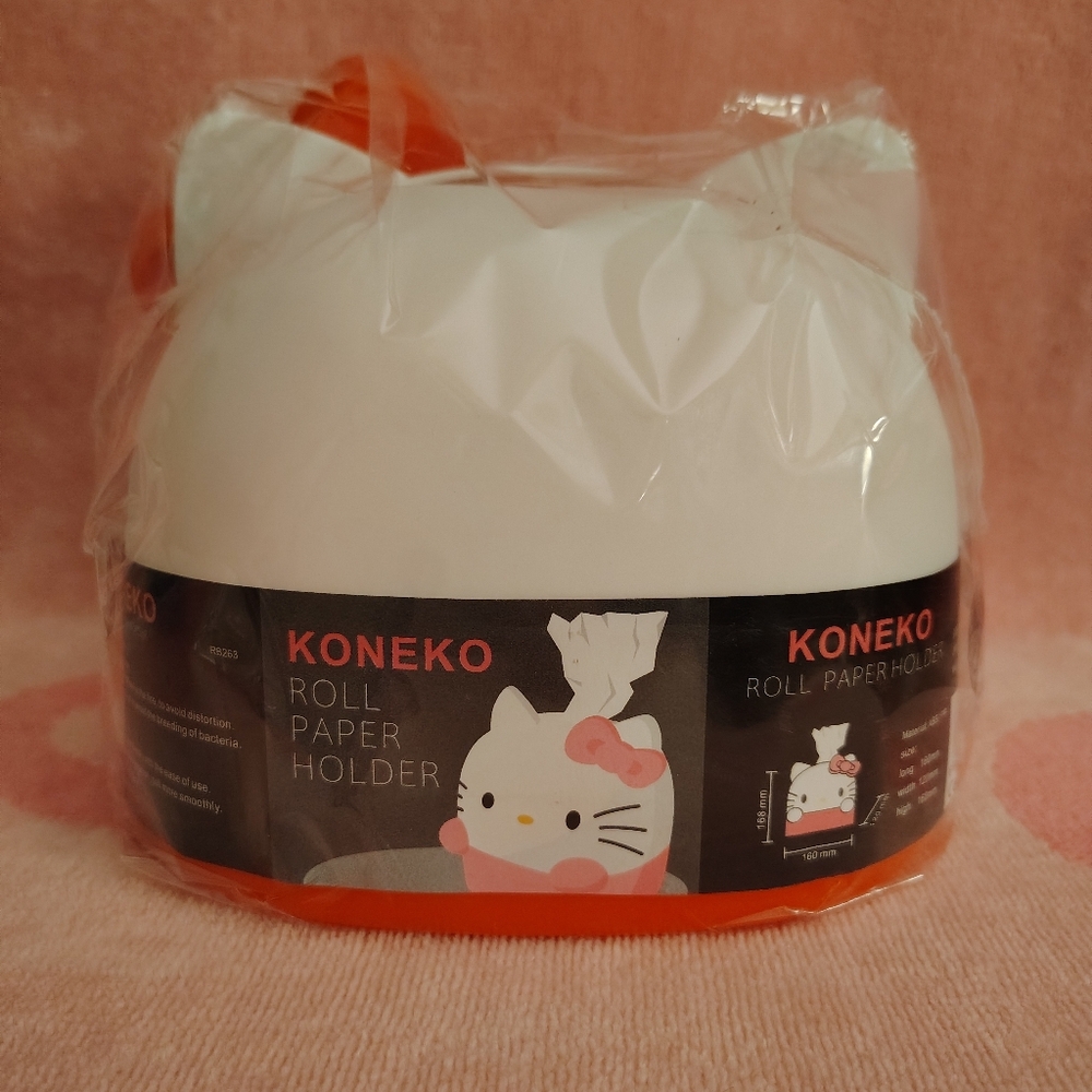 EXCLUSIVE - Hello Kitty Officially Licensed Collaboration Toilet Paper Holder - Picture 3 of 6